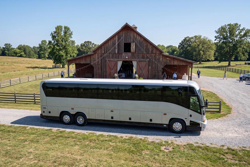 Wedding Shuttle Bus Services in Dallas, TX